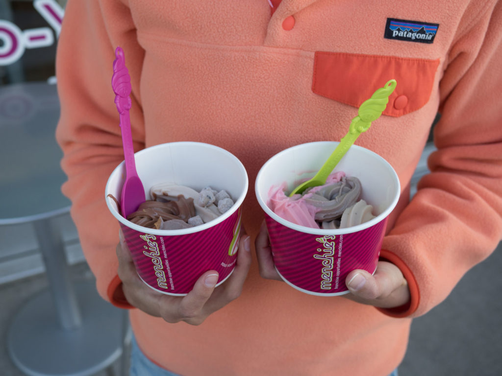 Mmm... frozen yogurt
